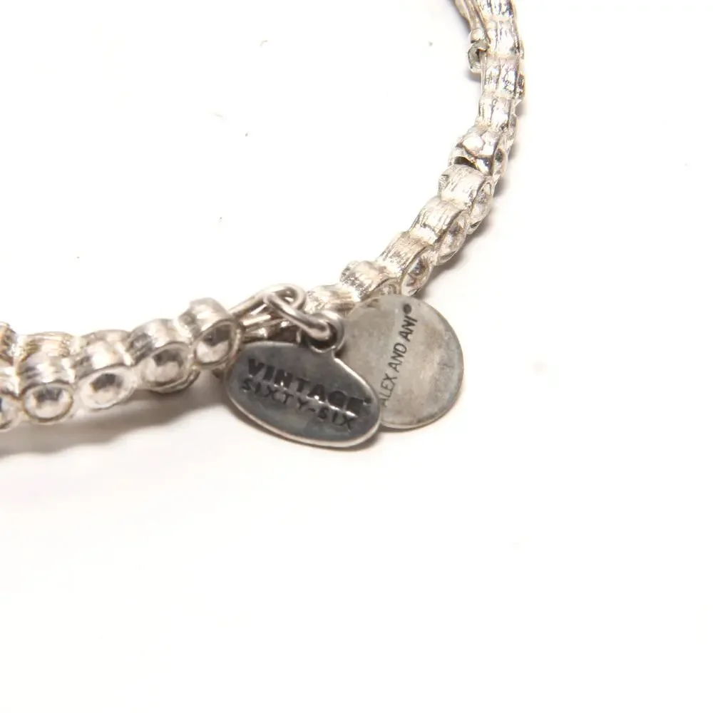 Alex & Ani Vintage 66 Wrap Bracelet Crystal Accents